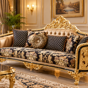 Royal Imperial Carved 3-Seater Sofa