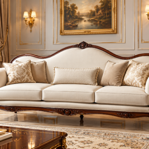 Royal French Classic 3-Seater Sofa