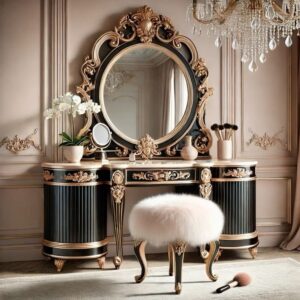 Dark themed Dressing Table