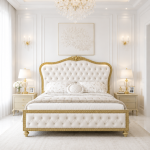 Royal Luxury Tufted Upholstered Bed”